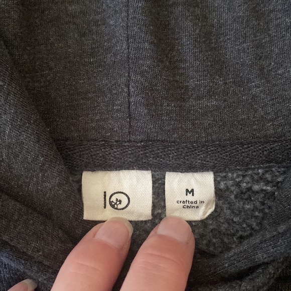 “Ten Hoodie” Ten Tree Hoodie Size Medium Dark Grey - Picture 5 of 6